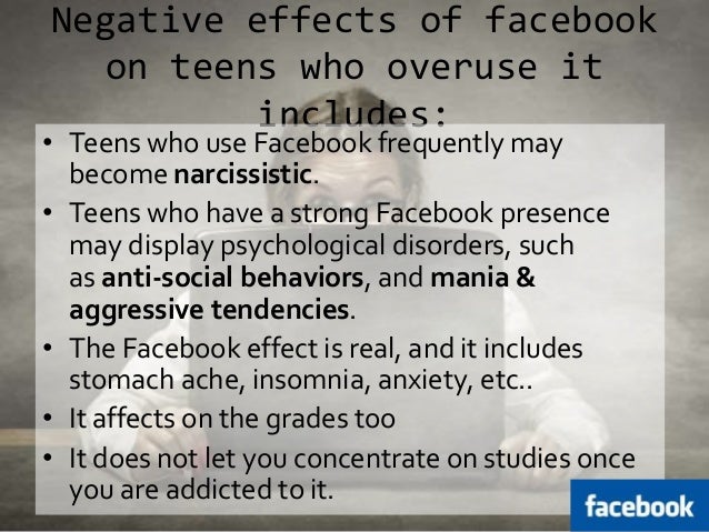 the negative implications of facebook speech positive effects of social media